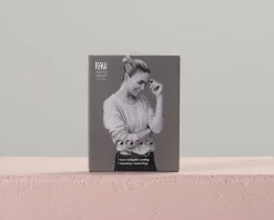 Aida Raw servetthållare roséguld, set om 4