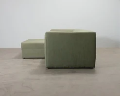 Amande 3-sits divansoffa grön
