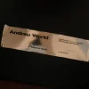 Andreu World Nuez barstol rödbrun