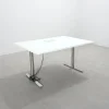 Arbetsbord vit 100 x 140 cm