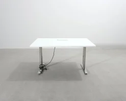 Arbetsbord vit 100 x 140 cm