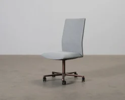 Arper Kinesit Met skrivbordstol grå / brun
