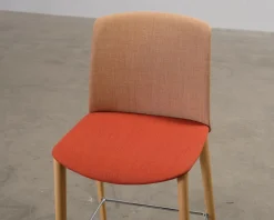 Arper Mixu barstol röd / brun