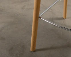 Arper Mixu barstol röd / brun