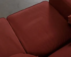 Artek 593 3-sits soffa röd