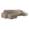 Barile 4-sits bäddsoffa med divan beige