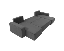 Barile 4-sits bäddsoffa med divan beige