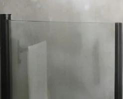Bathlife Mångsidig duschdörr 45° svart