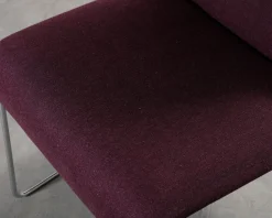 B&B Italia Lazy matstol burgundy