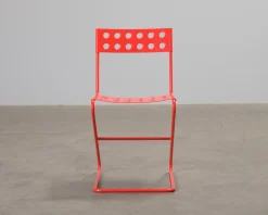 Bebó Objects Zola stol röd, set om 2 st