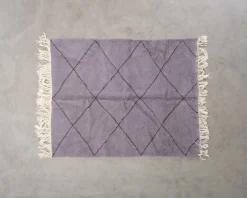 Beni Ourain matta purple 240 x 160 cm