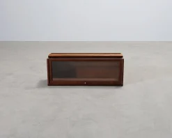 Boknäs hög vitrin med glasdörr D31