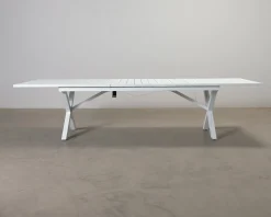 Brafab Hillmond trädgårdsbord 238 cm vit