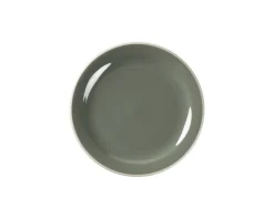 Broste Copenhagen Taverna tallrik ø 28 cm grön, set om 4