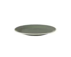 Broste Copenhagen Taverna tallrik ø 22 cm grön, set om 4