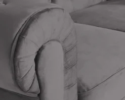 Chesterfield Lyx 2-sits grå