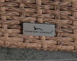 Comfort Garden Bahamas utomhus hörnmodul brun / vit