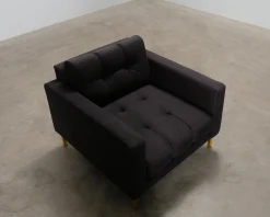 Cosmopolitan Design Bali fåtölj svart