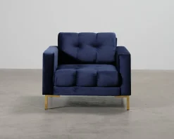 Cosmopolitan Design Bali fåtölj blå
