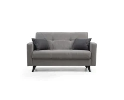 Darcia 2-sits bäddsoffa grå