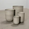 DBKD Out kruka beige, set om 4 st