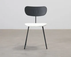Decotique Habit matstol svart / vit, set om 2