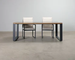 deNoord Aspvik utematbord 200 cm med stolar