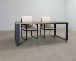 deNoord Aspvik utematbord 200 cm med stolar