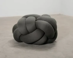 Design House Stockholm Knot XL puff Forest Green