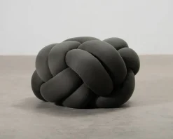 Design House Stockholm Knot XL puff Forest Green