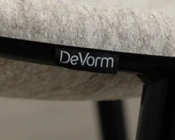 DeVorm LJ3 barstol svart / grå