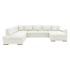 Dynir 4-sits soffa med divan vit