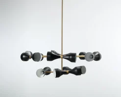 Eichholtz Cordero pendellampa svart / guld