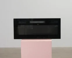 Elektrisk kamin svart