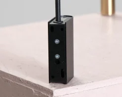 Estiluz Volta A-3531 vägglampa svart / mässing