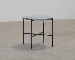 FeelDesign Bistro soffbord ø 44 cm grå marmor