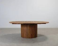 FeelDesign Circle förlängningsbart trädgårdsbord 150-195 cm