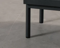 FeelDesign Cliff nattduksbord svart