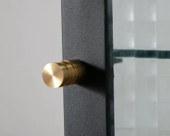 FeelDesign Cliff vitrin svart