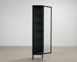FeelDesign Cliff vitrin svart