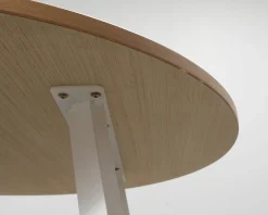 FeelDesign Freddy soffbord ø 115 cm oak / vit