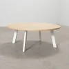 FeelDesign Freddy soffbord ø 115 cm oak / vit