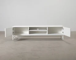 FeelDesign Leo mediabänk vit