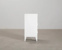 FeelDesign Plate nattduksbord vit