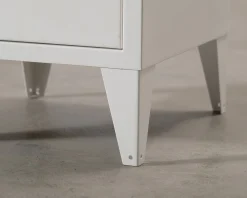 FeelDesign Plate nattduksbord vit