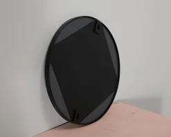 FeelDesign Reflect spegel ø 40 cm svart