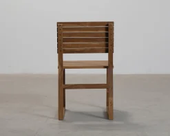 Feel Design Stripe trädgårdsstol teak, set om 2