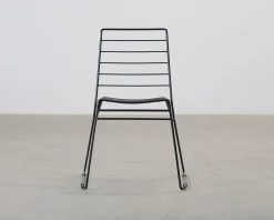 FeelDesign Strong trädgårdsstol svart, set om 2