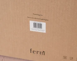 Ferm Living Omhu tallrik ø 36 cm benvit