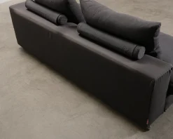 Flexform Groundpiece 2-sits modulsoffa mörkgrå